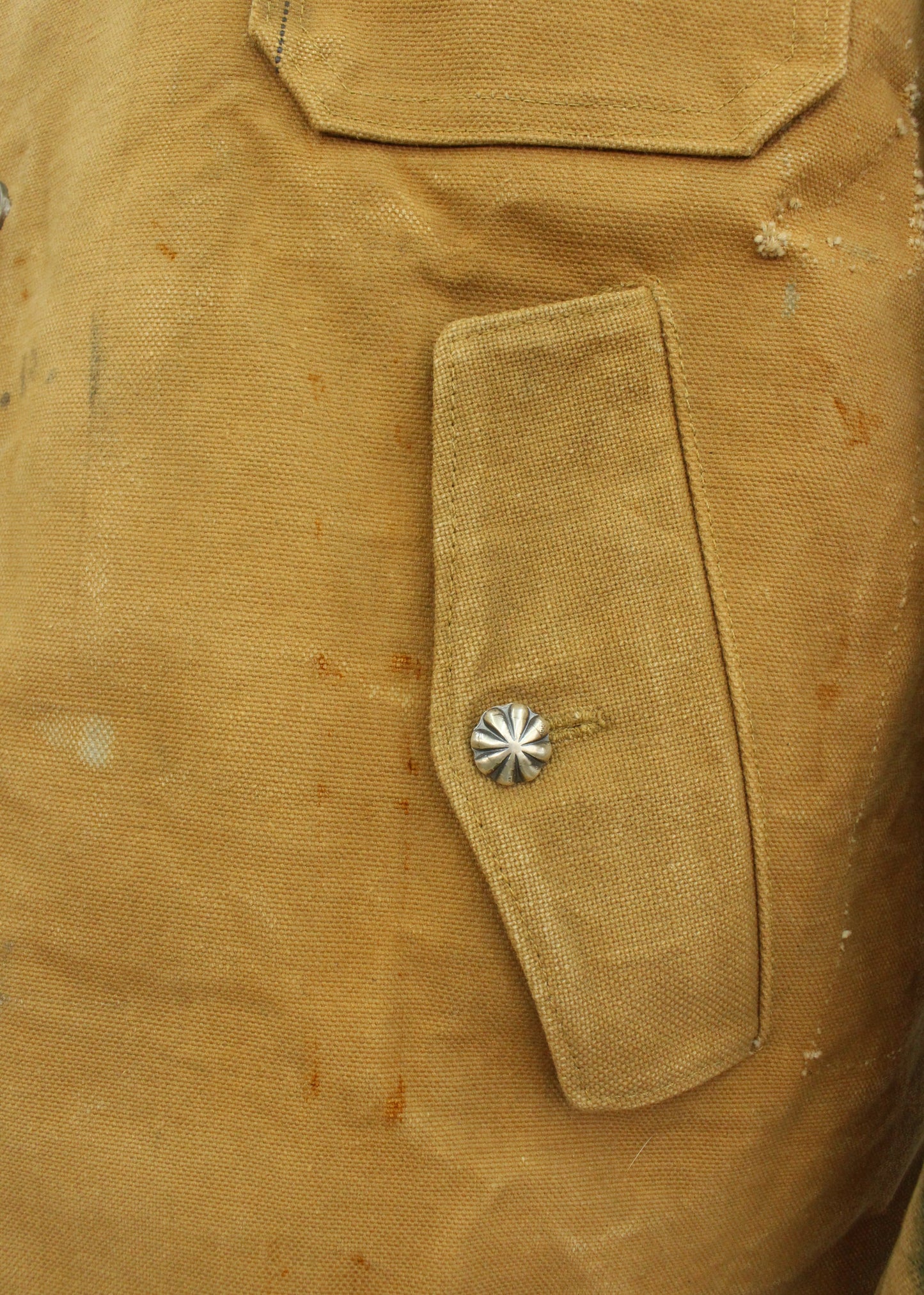 Stencil Canvas Work Jacket