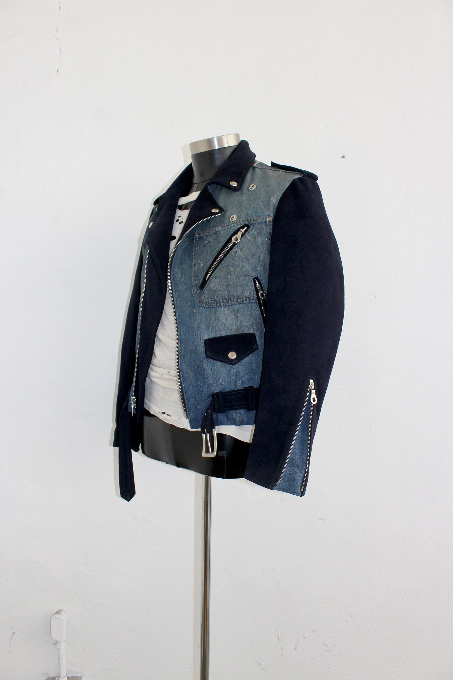 Denim Moto Jacket