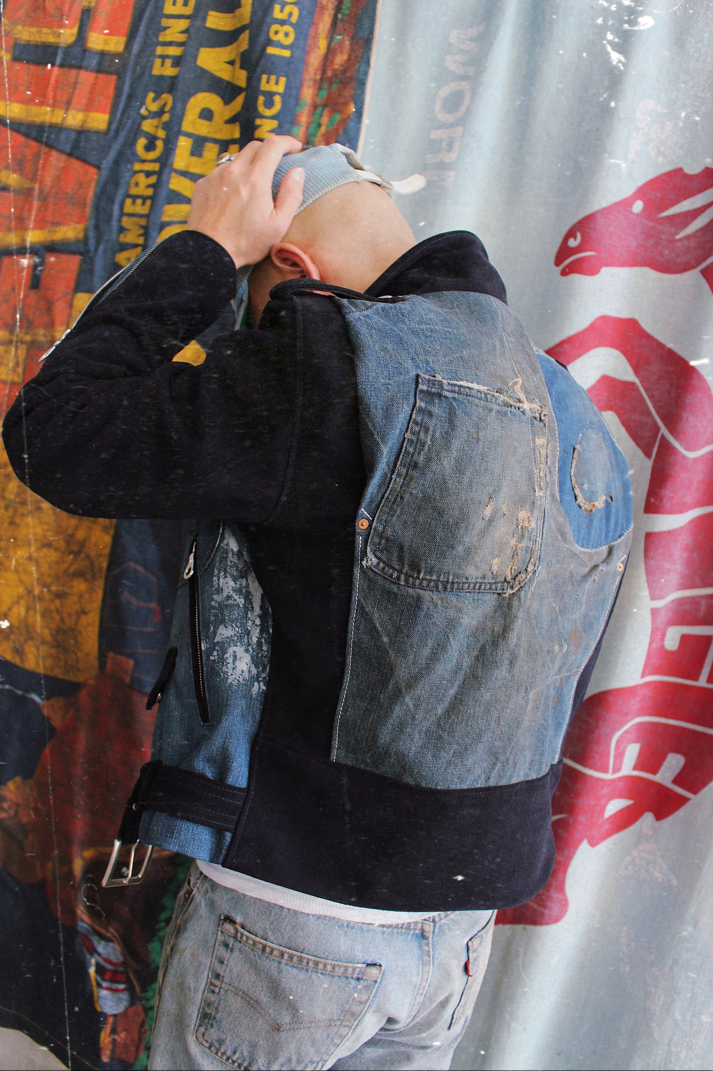 Denim Moto Jacket
