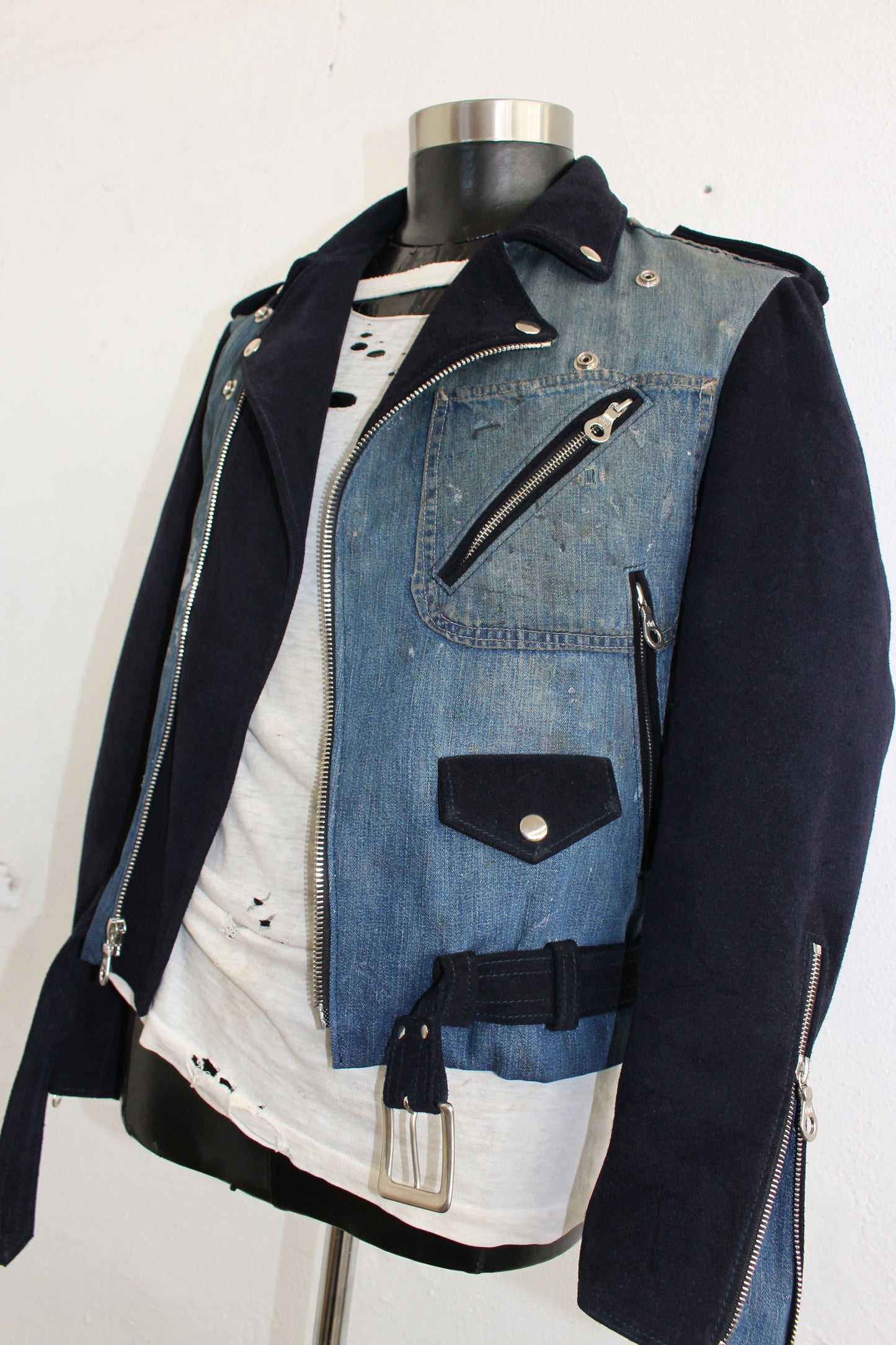 Denim Moto Jacket