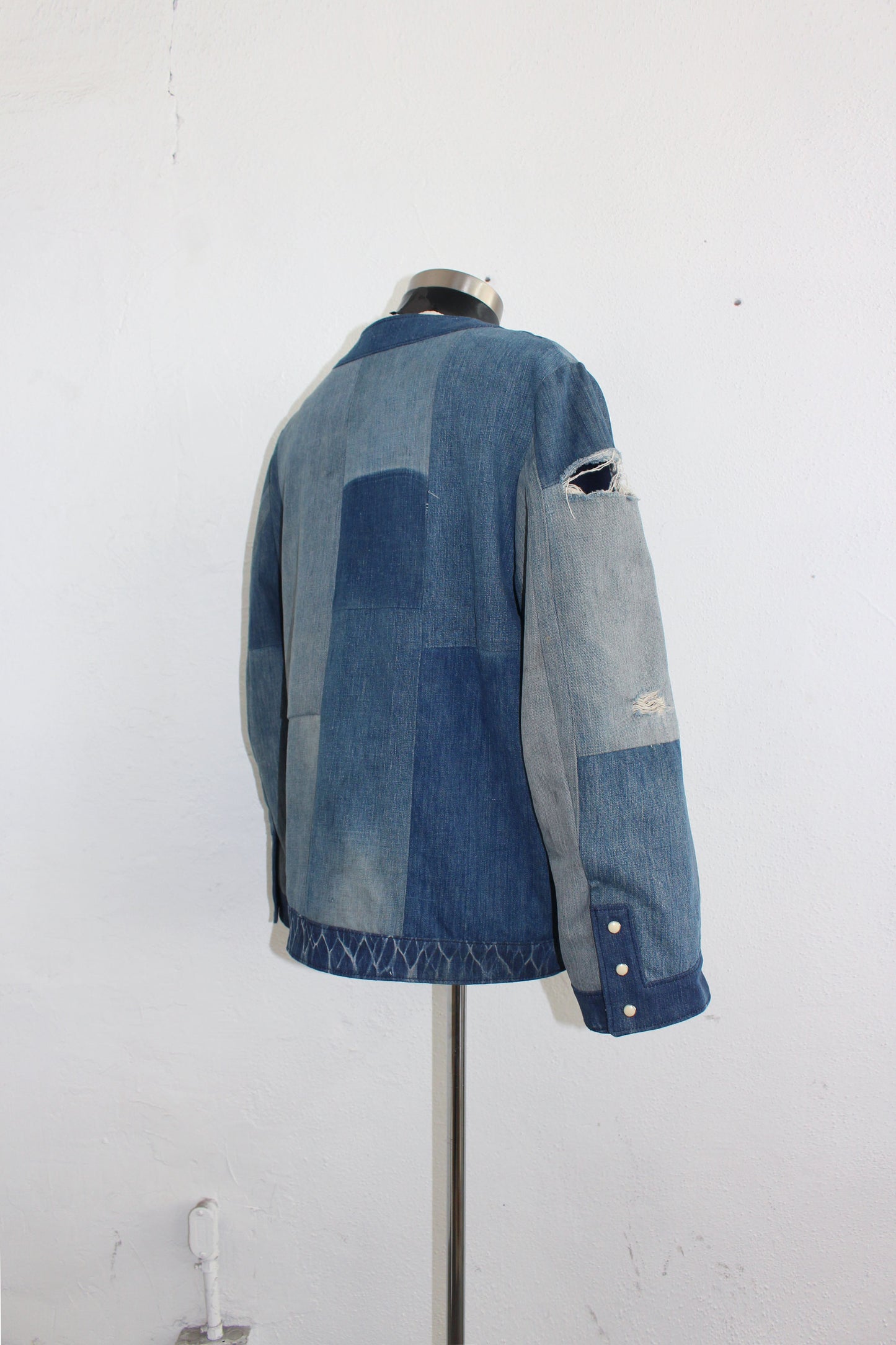 Quilt Denim Jacket