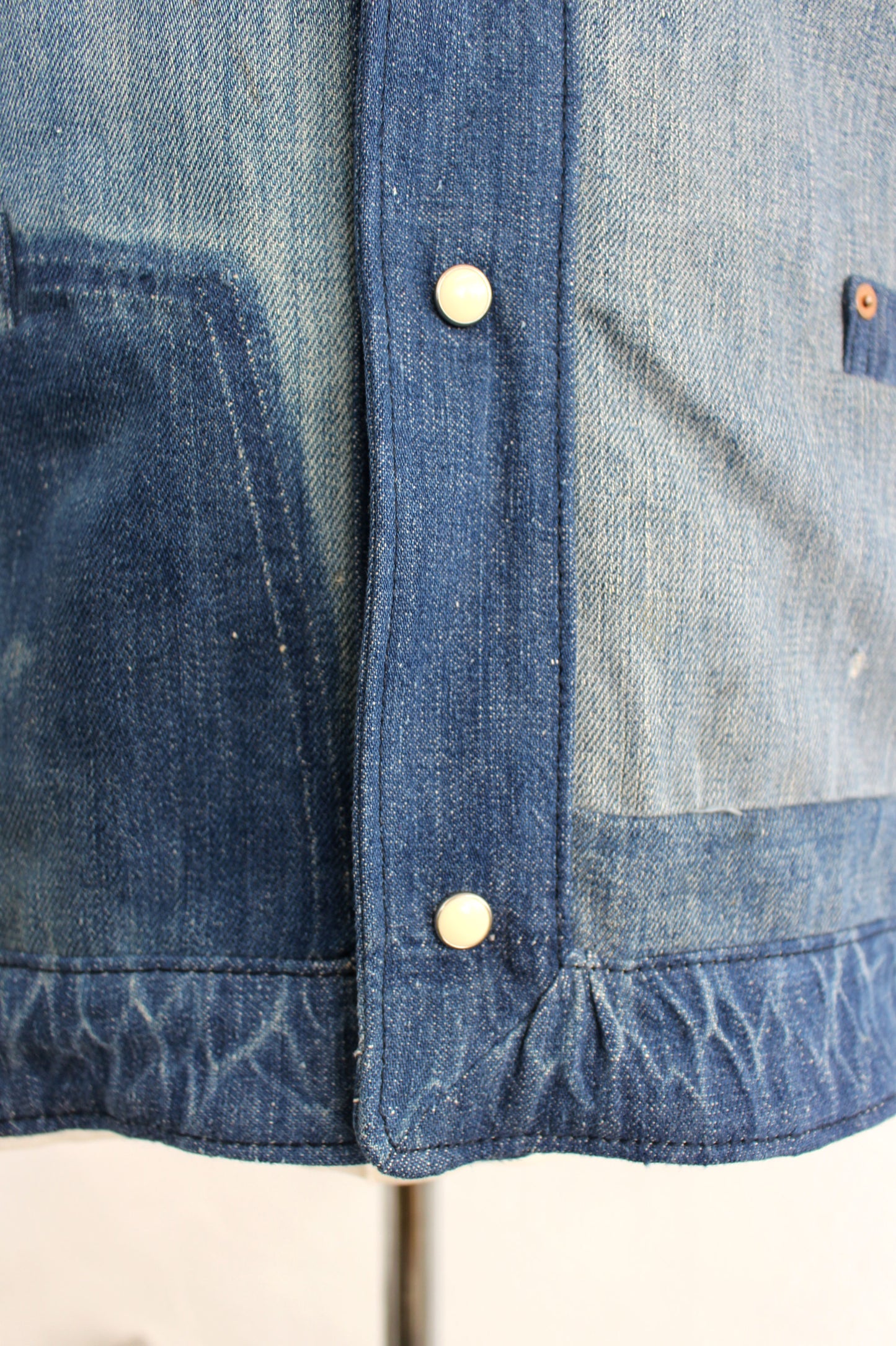 Quilt Denim Jacket