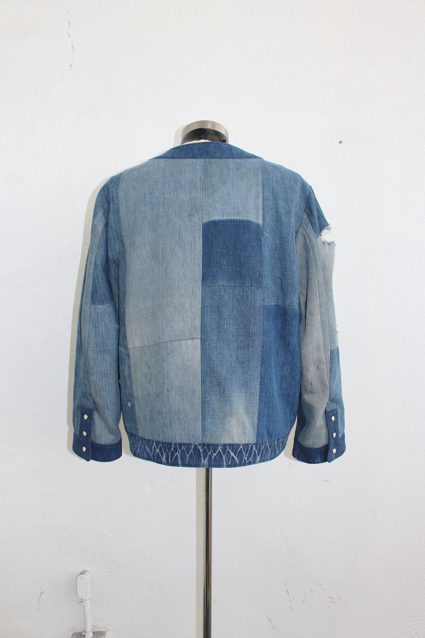 Quilt Denim Jacket