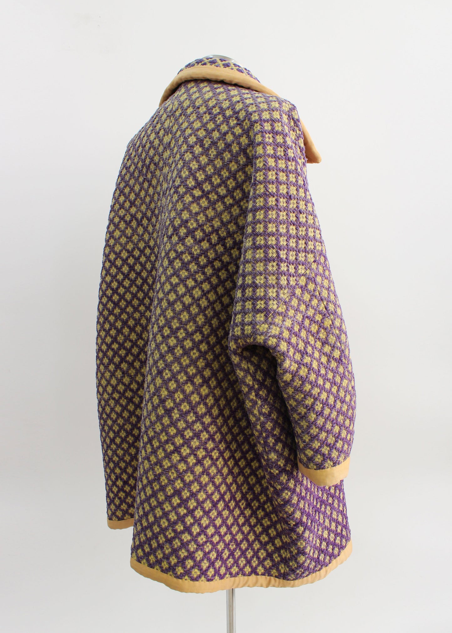 Overshot coat purple