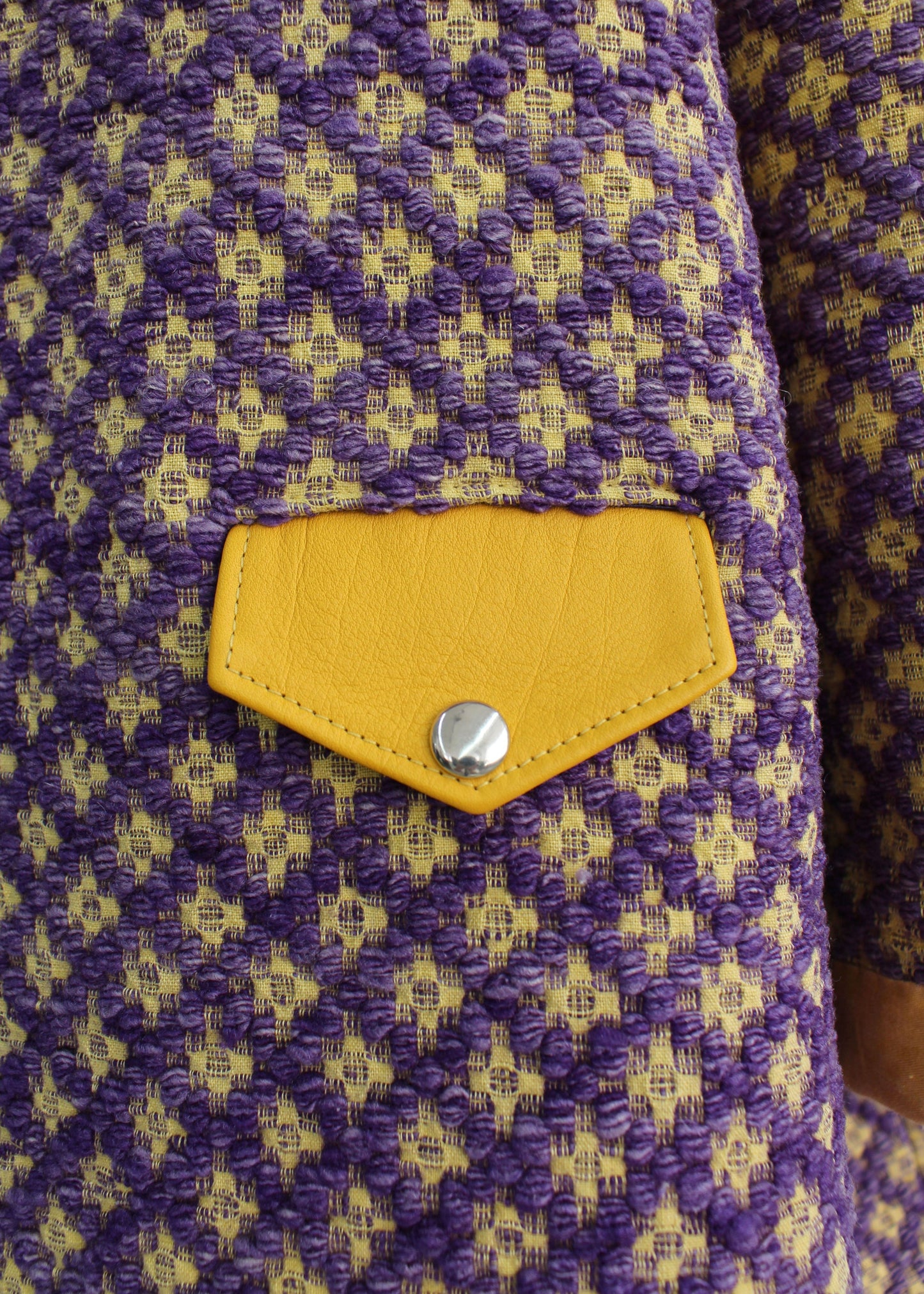 Overshot coat Purple