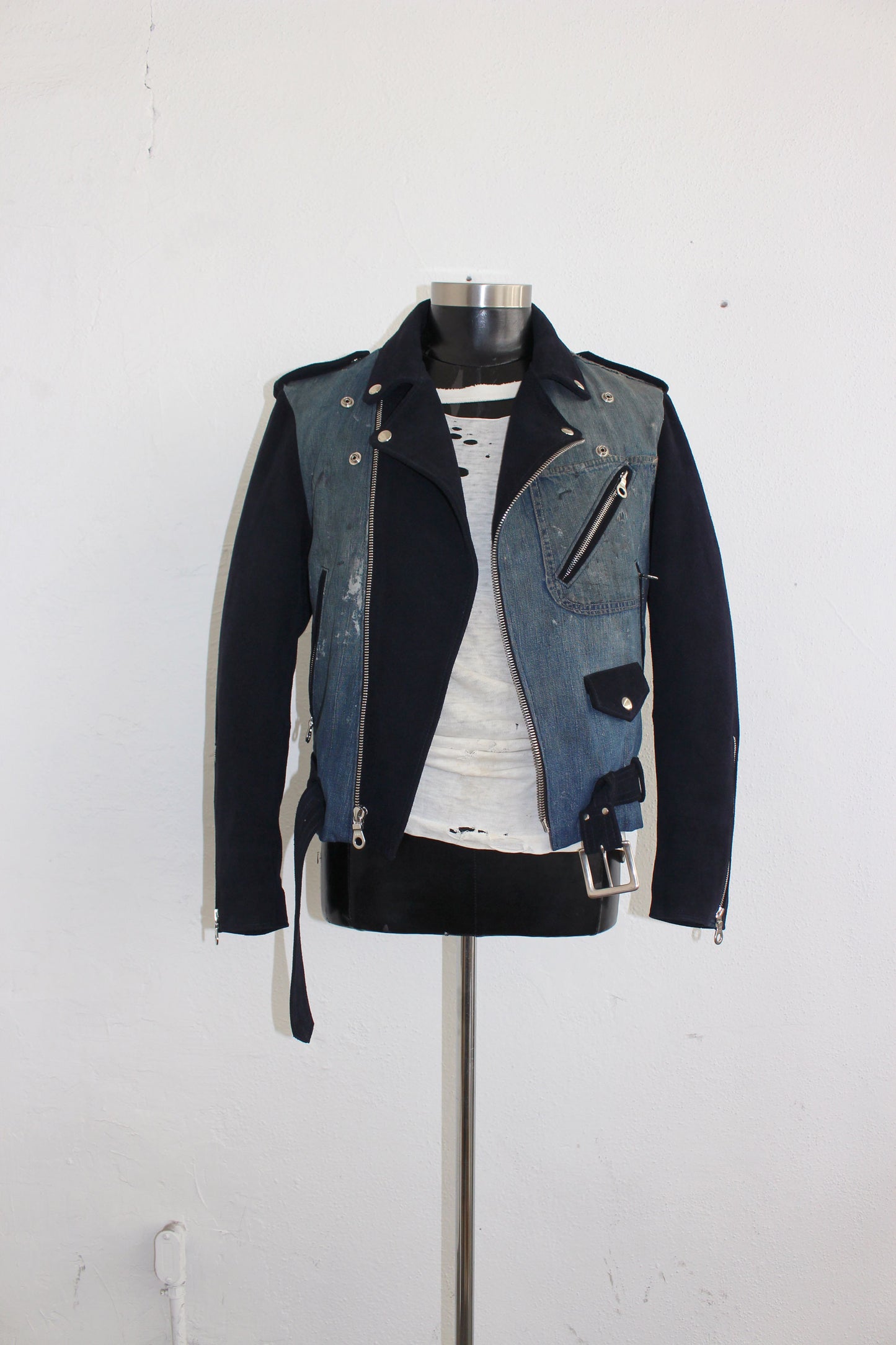 Denim Moto Jacket