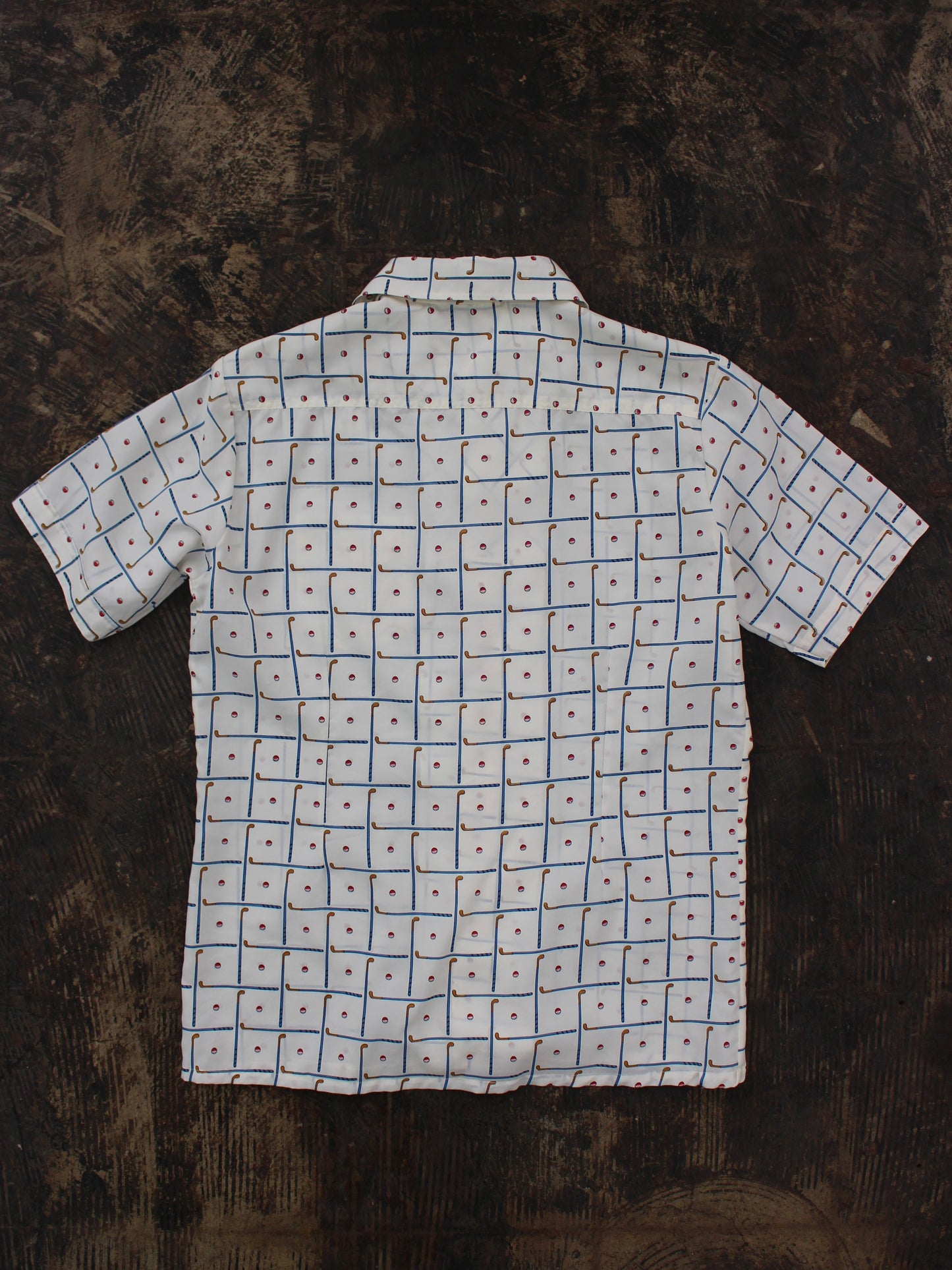 Sears golf printed shirt