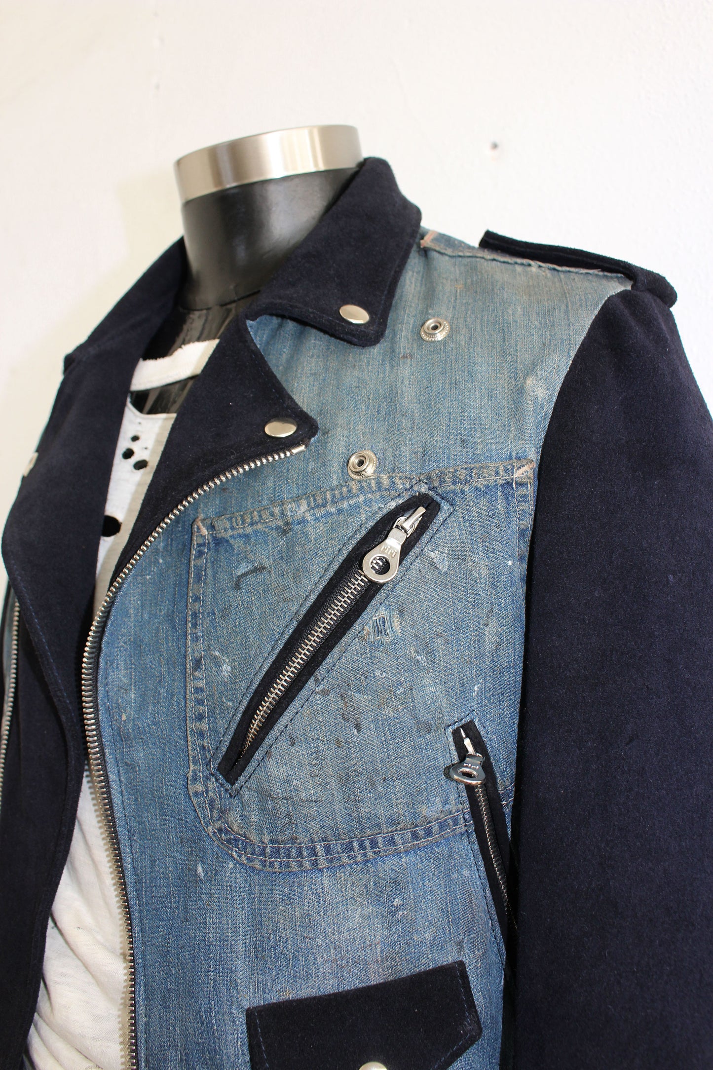 Denim Moto Jacket