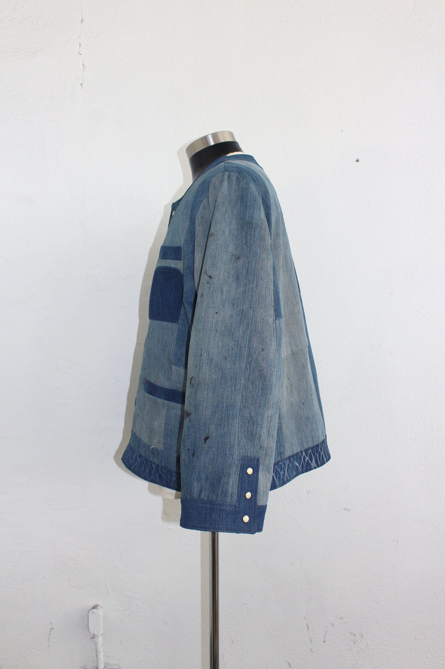 Quilt Denim Jacket
