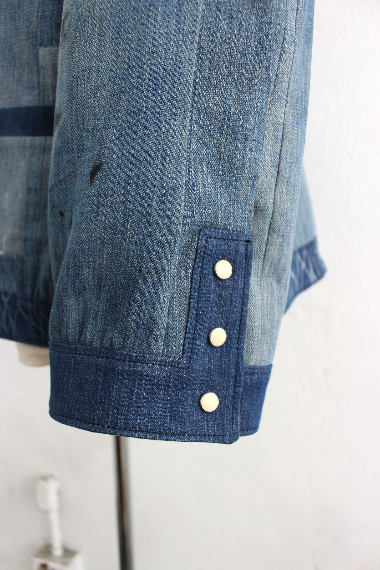 Quilt Denim Jacket