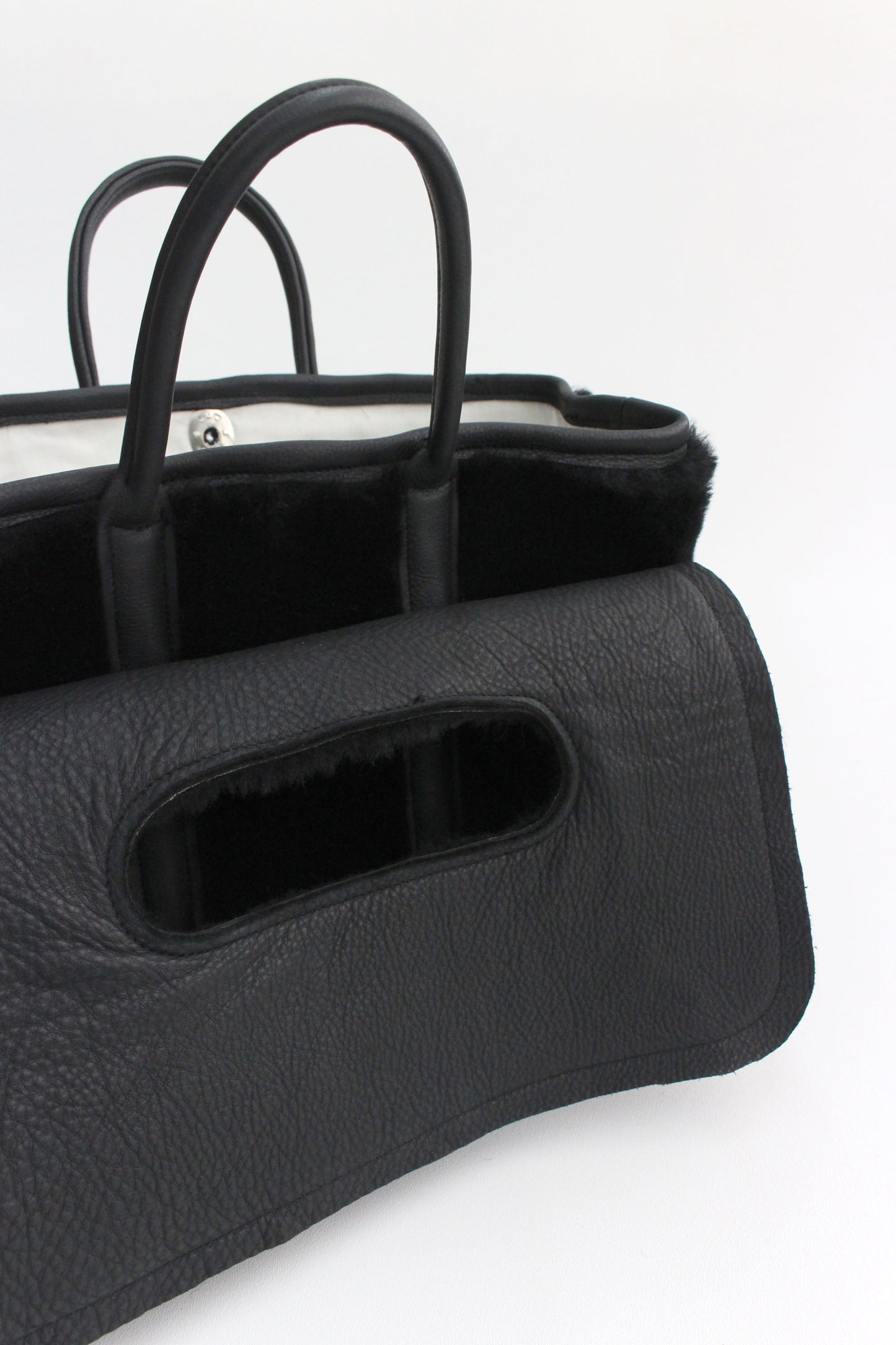Weekend Bag Small Black fur