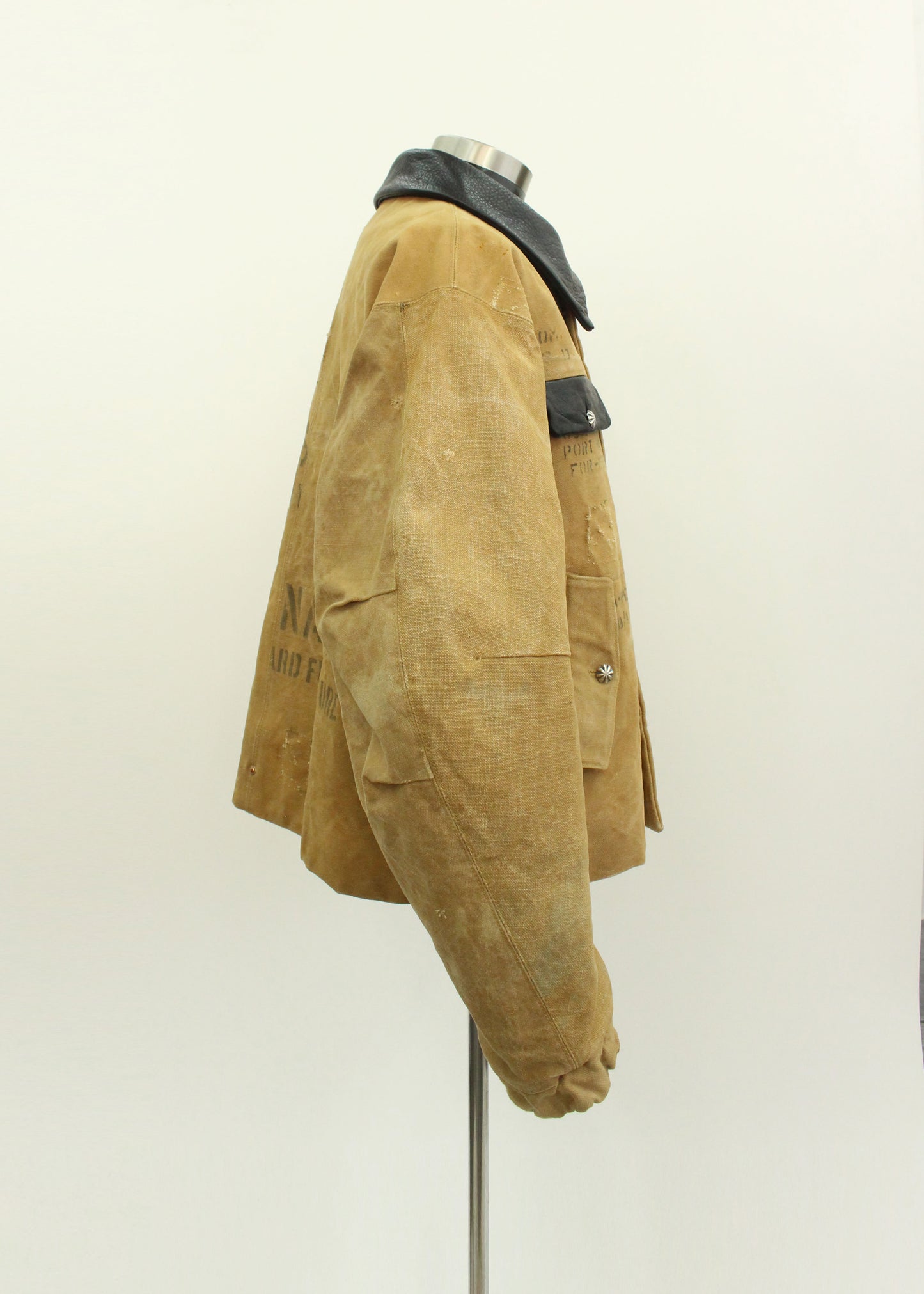 Stencil Canvas Work Jacket