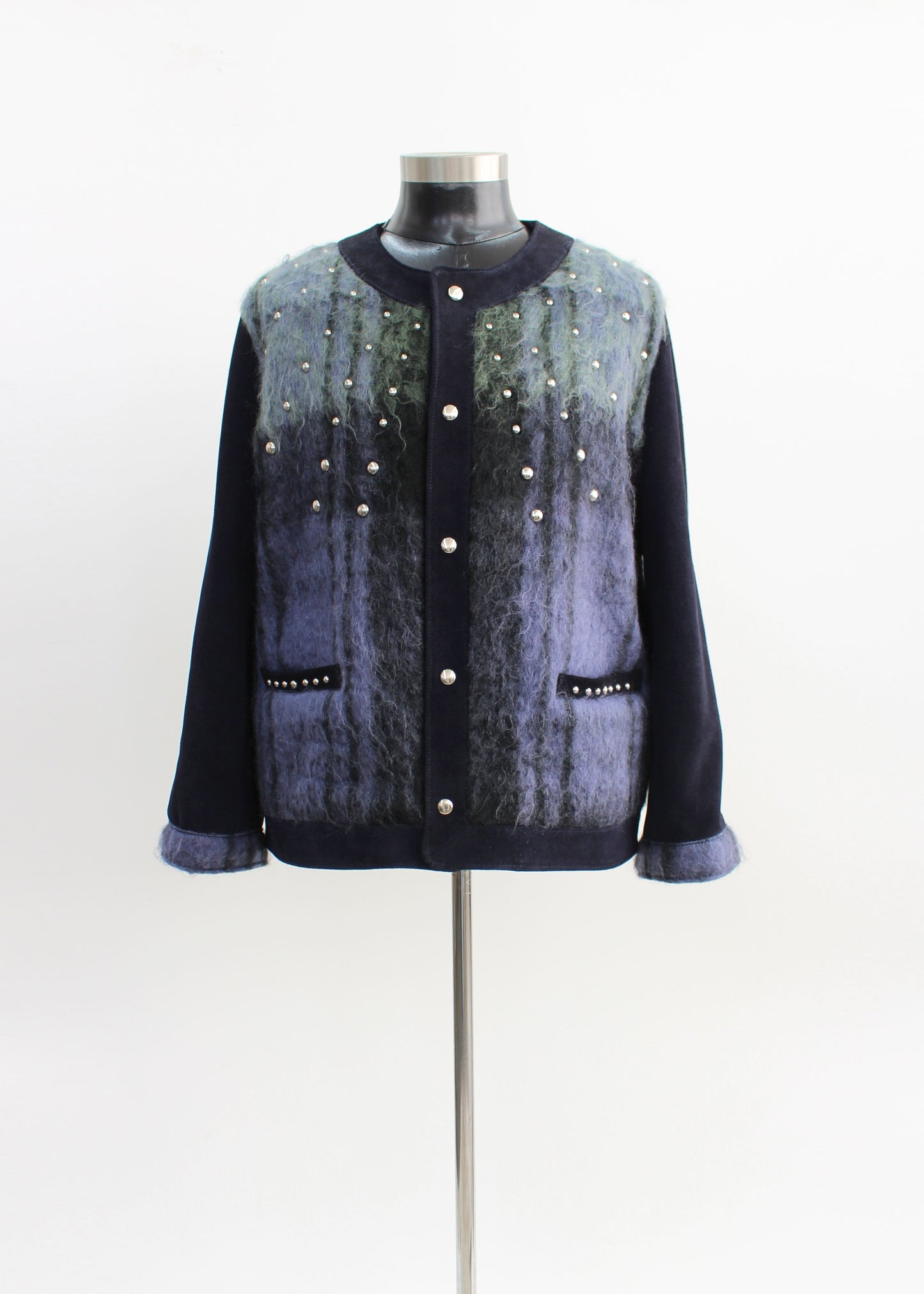 Mohair studs Jacket