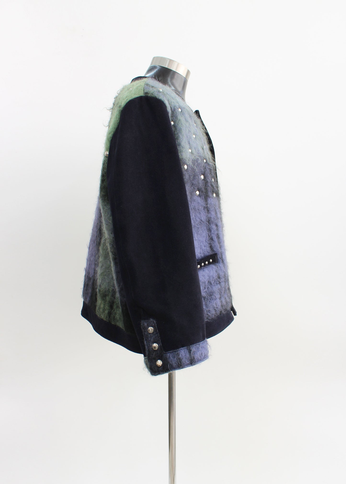 Mohair studs Jacket