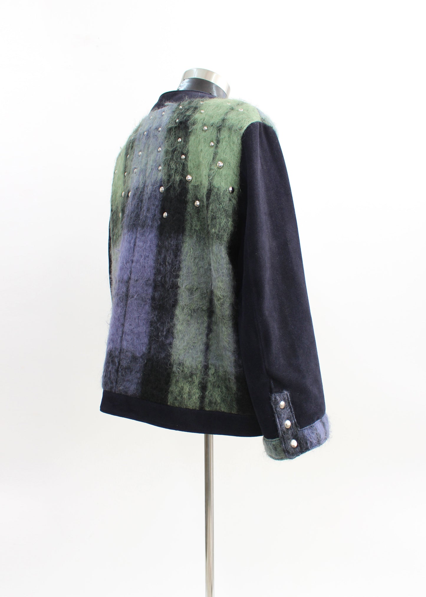 Mohair studs Jacket
