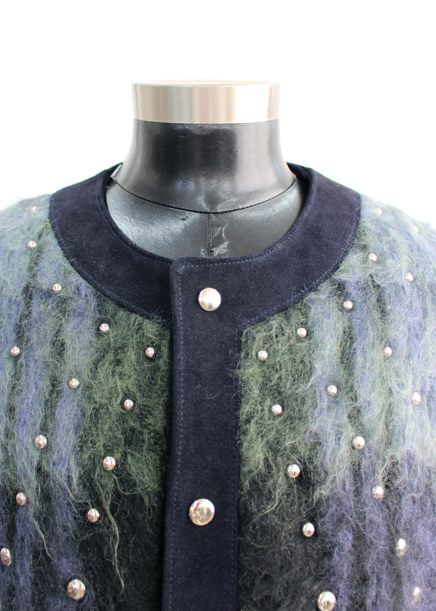 Mohair studs Jacket