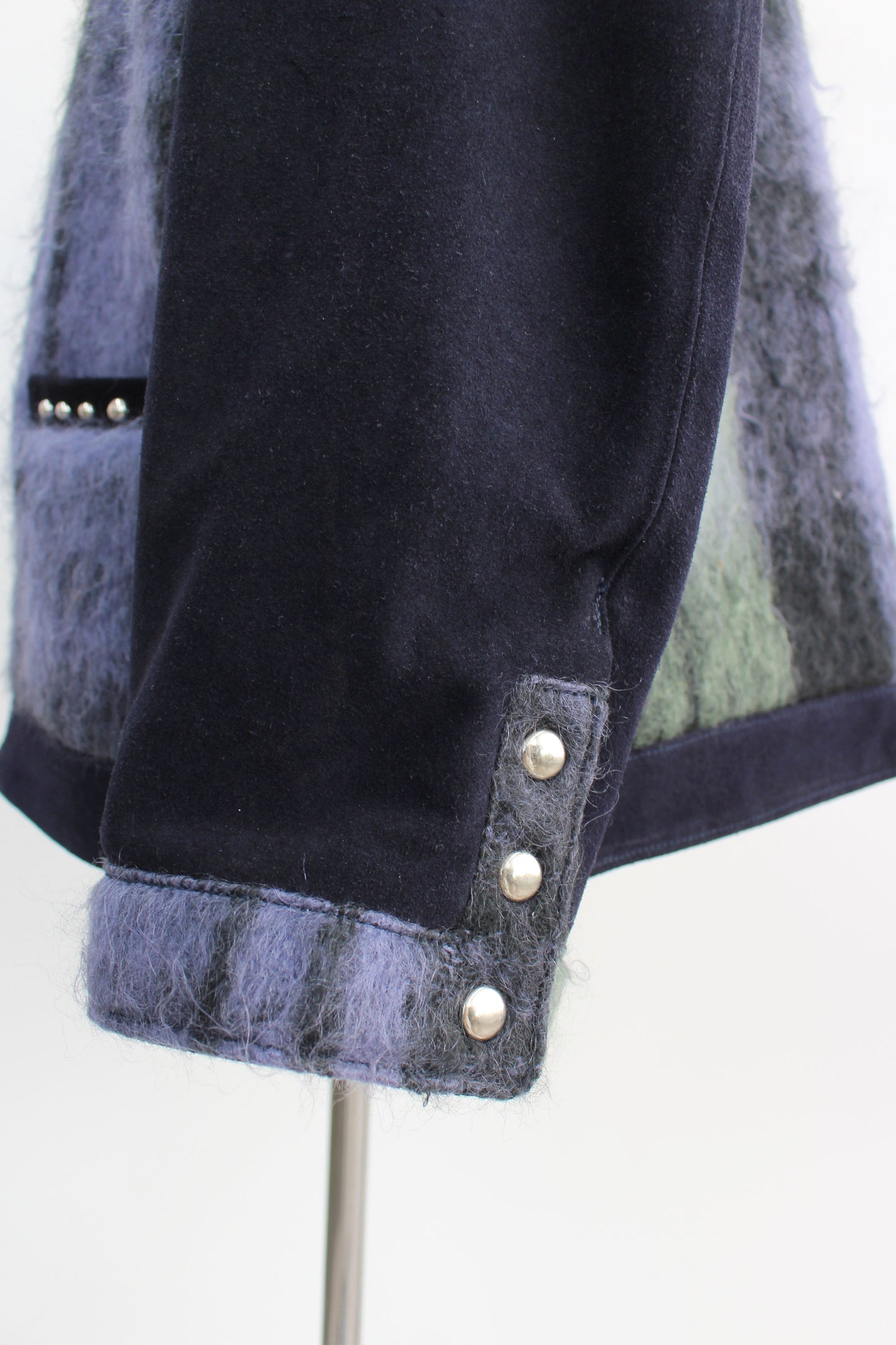 Mohair studs Jacket