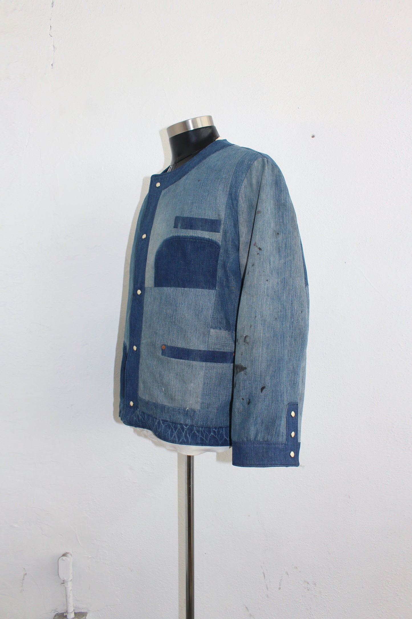 Quilt Denim Jacket