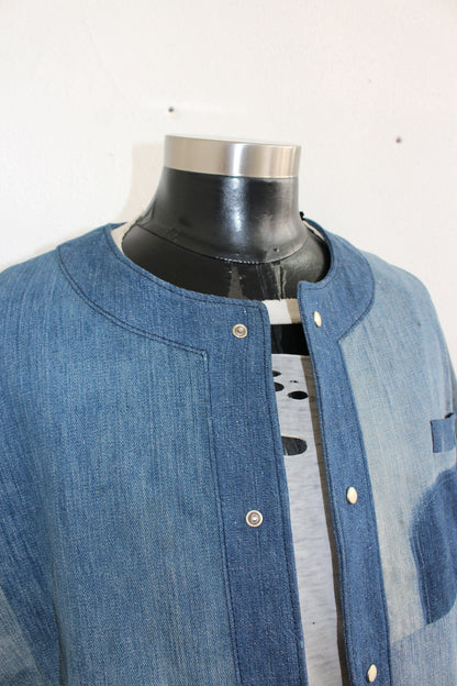 Quilt Denim Jacket