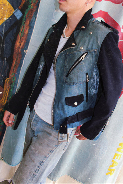 Denim Moto Jacket