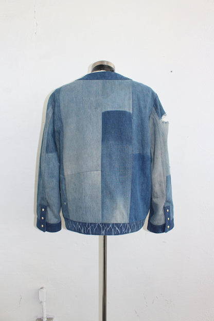 Quilt Denim Jacket