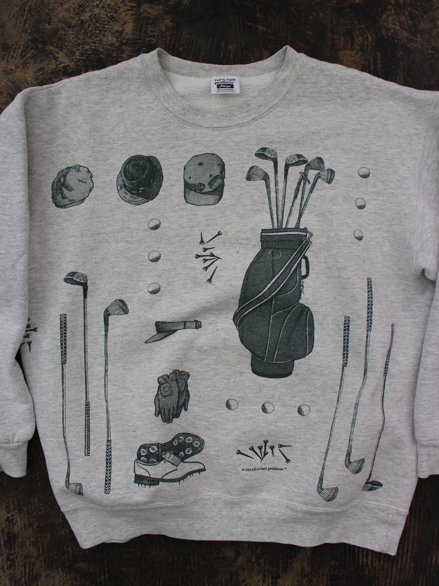 Golf printed sweatshirt