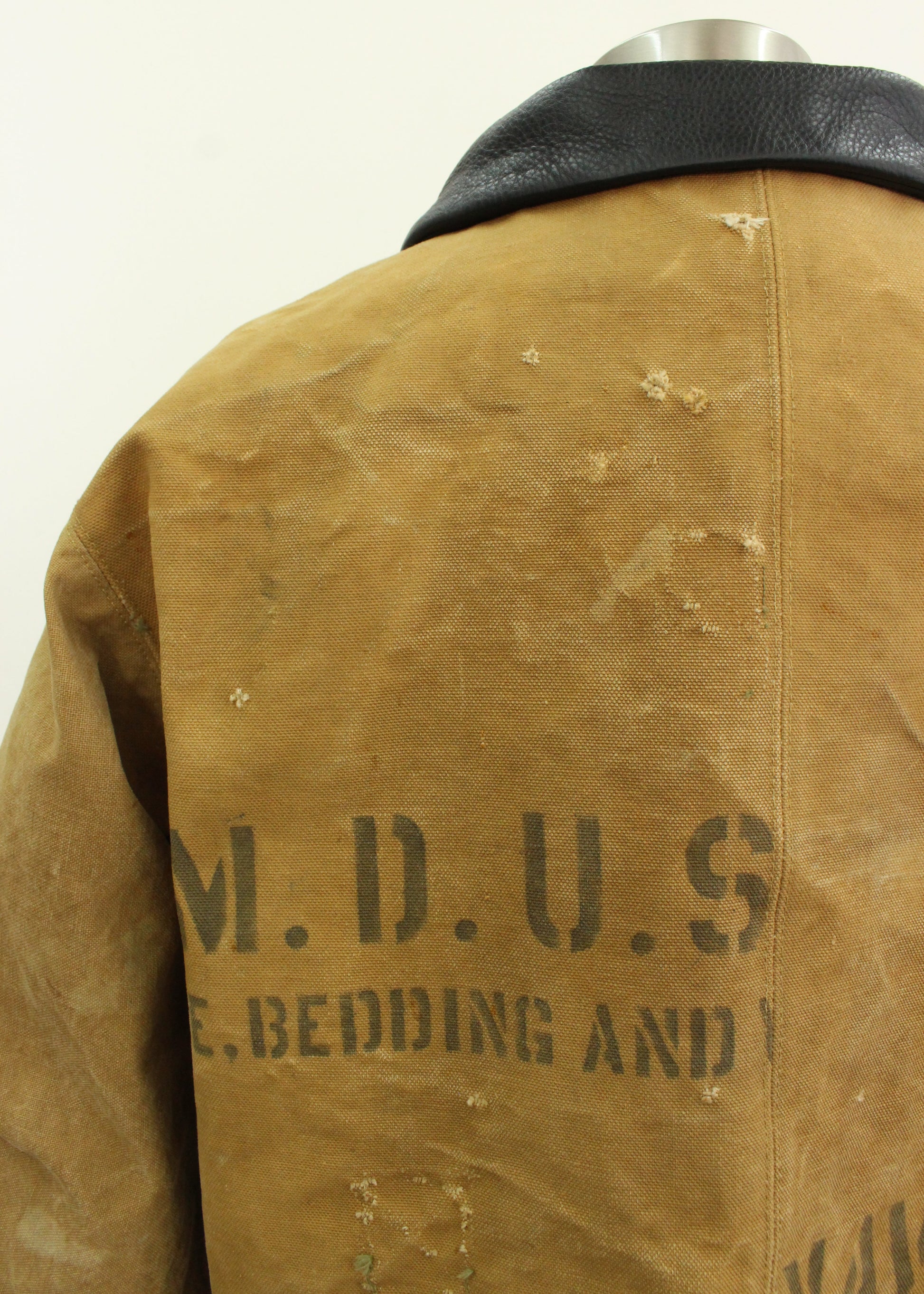 Stencil Canvas Work Jacket