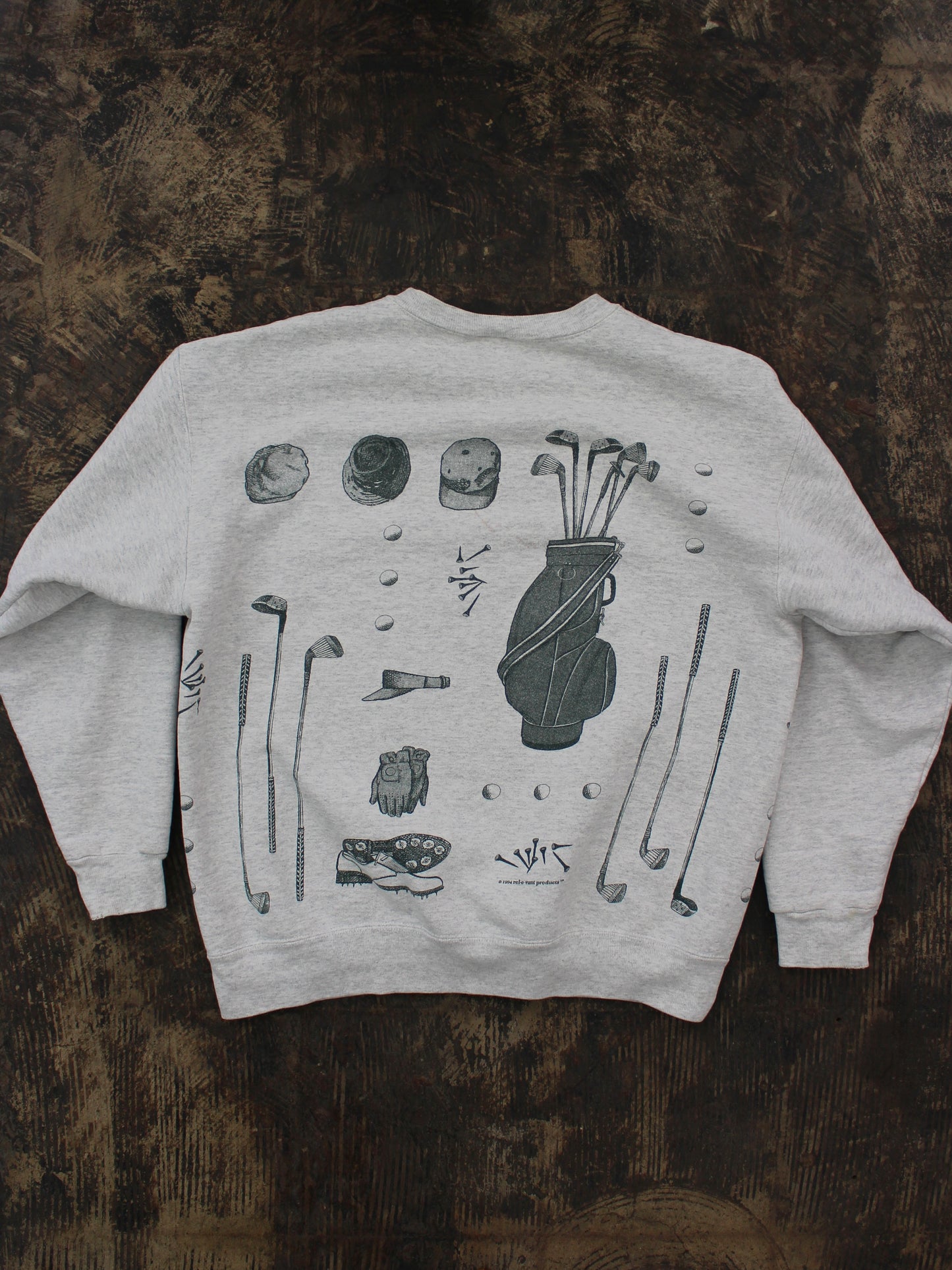 Golf printed sweatshirt