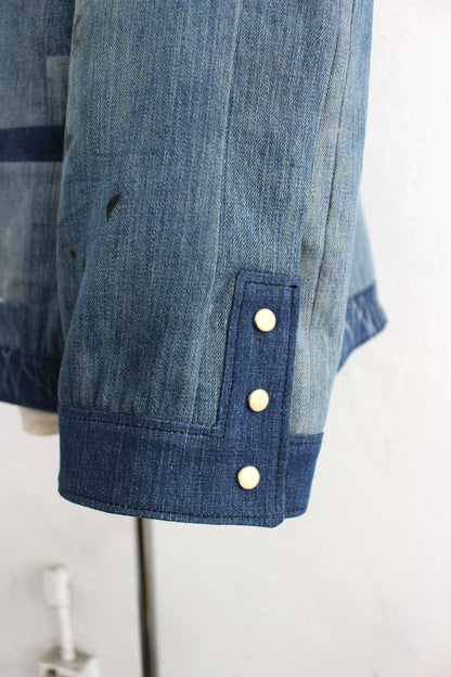 Quilt Denim Jacket