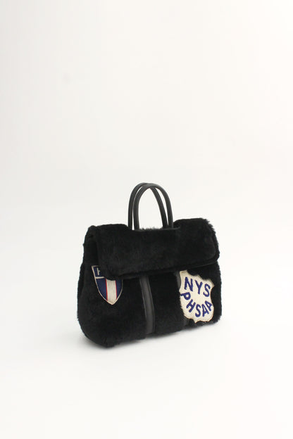 Weekend Bag Small  Black fur