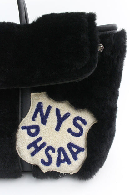 Weekend Bag Small  Black fur