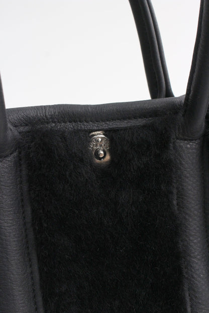 Weekend Bag Small  Black fur