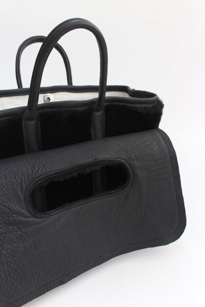 Weekend Bag Small  Black fur