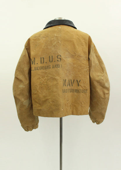 Stencil Canvas Work Jacket